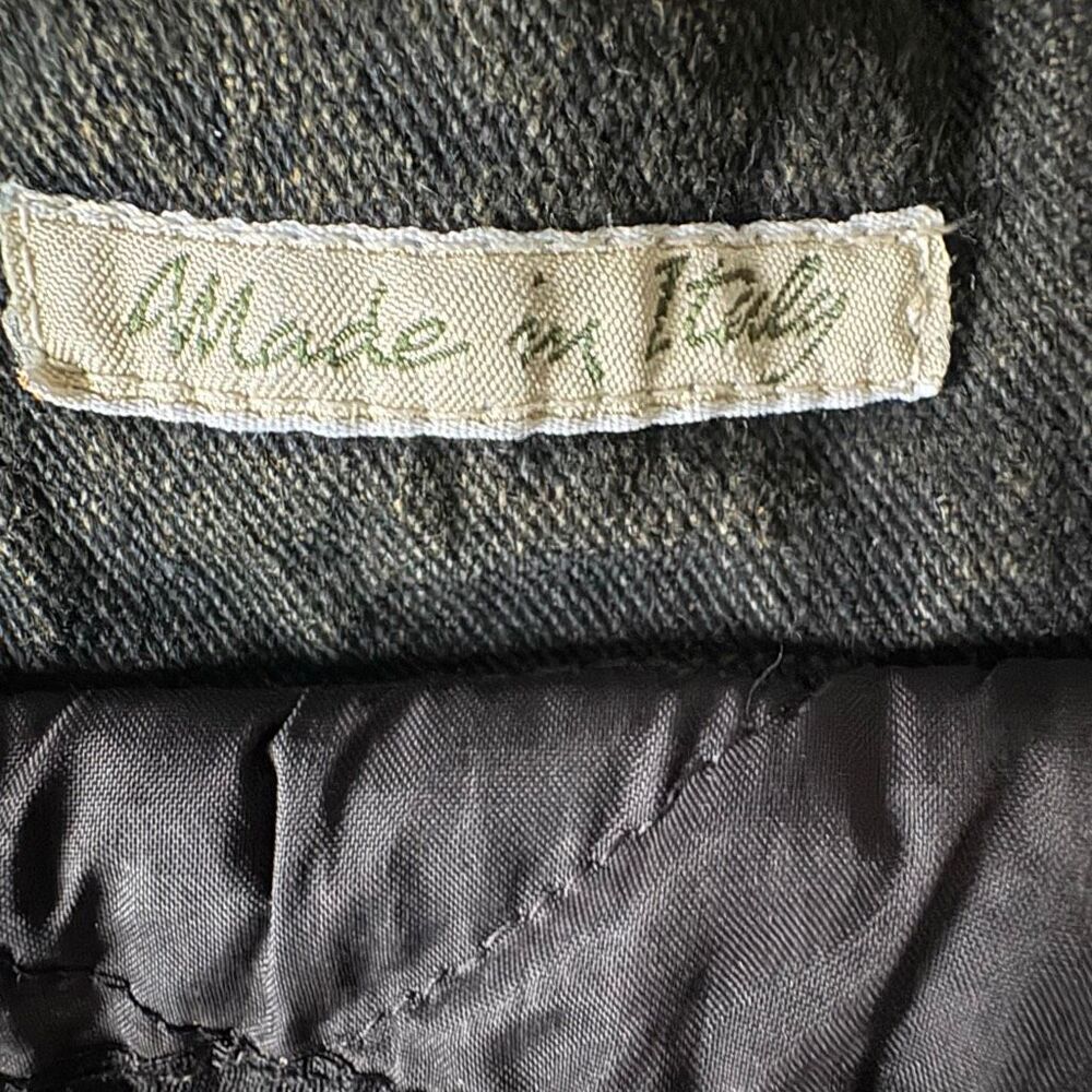 VTG Jean Paul Gaultier SS1990 Embroidered Denim Jacket With Scroll Embroidery - Picture 10 of 12